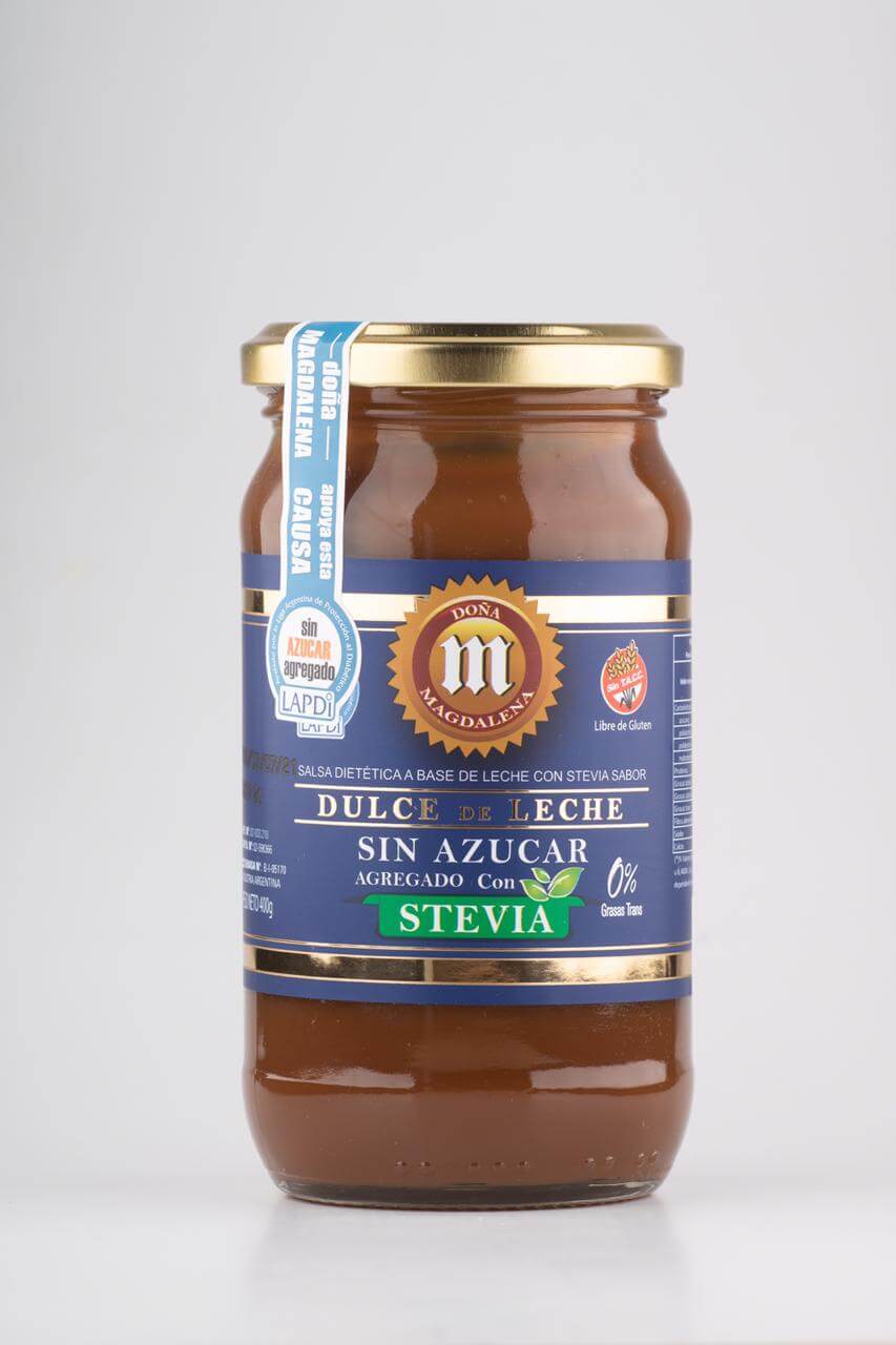 dulce de leche sin azucar endulzado con stevia